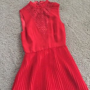 Red Midi Dress